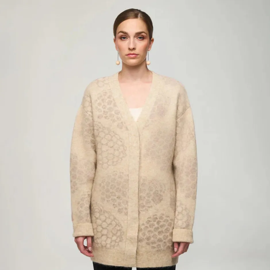 naisten neuletakki, ELLIS NEYLETAKKI PÄSSI>Aarikka