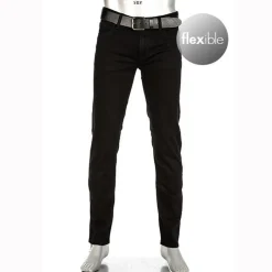 Miesten Farkut, PIPE 1572 BLACK JEANS>Alberto Hot