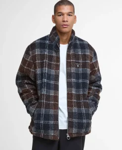 miesten takki Tartan Fleece Jacket,>Barbour New