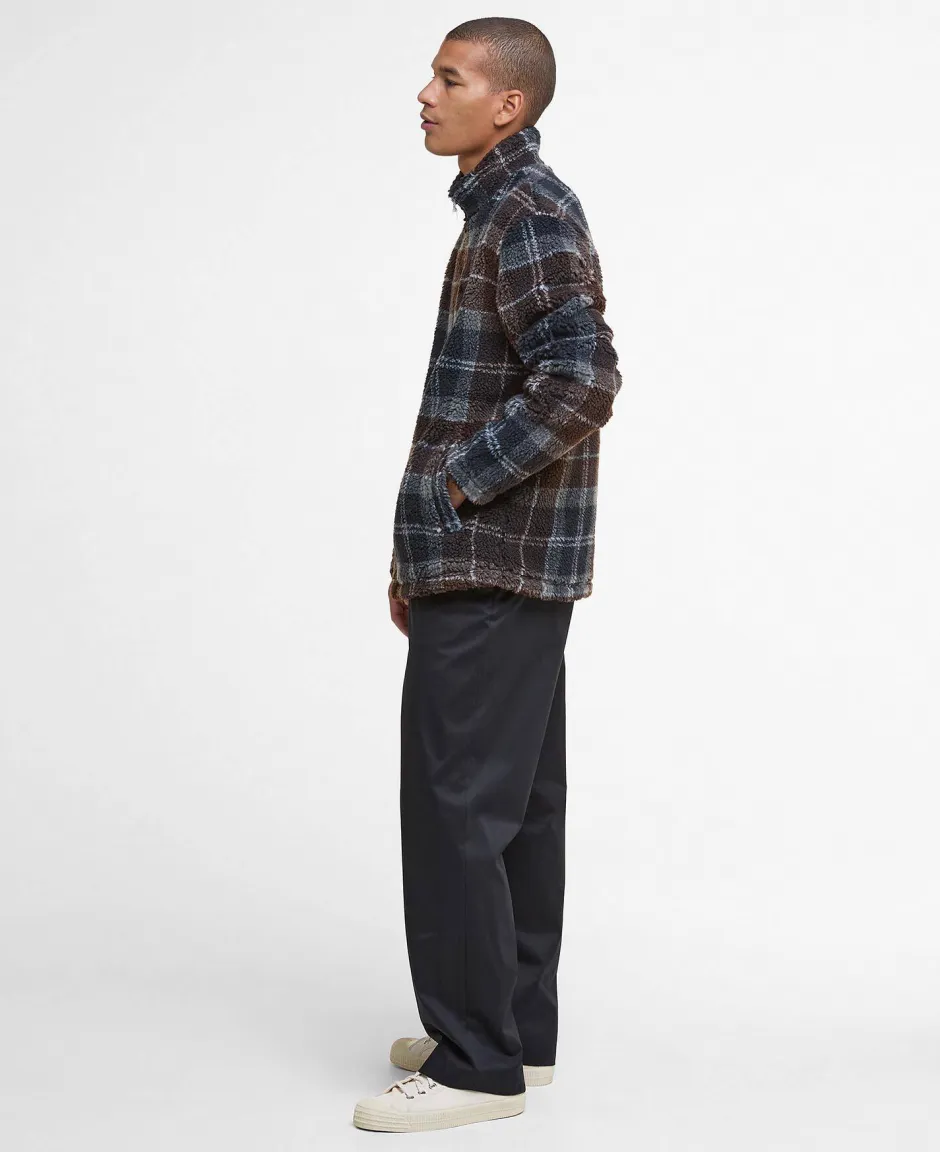 miesten takki Tartan Fleece Jacket,>Barbour New