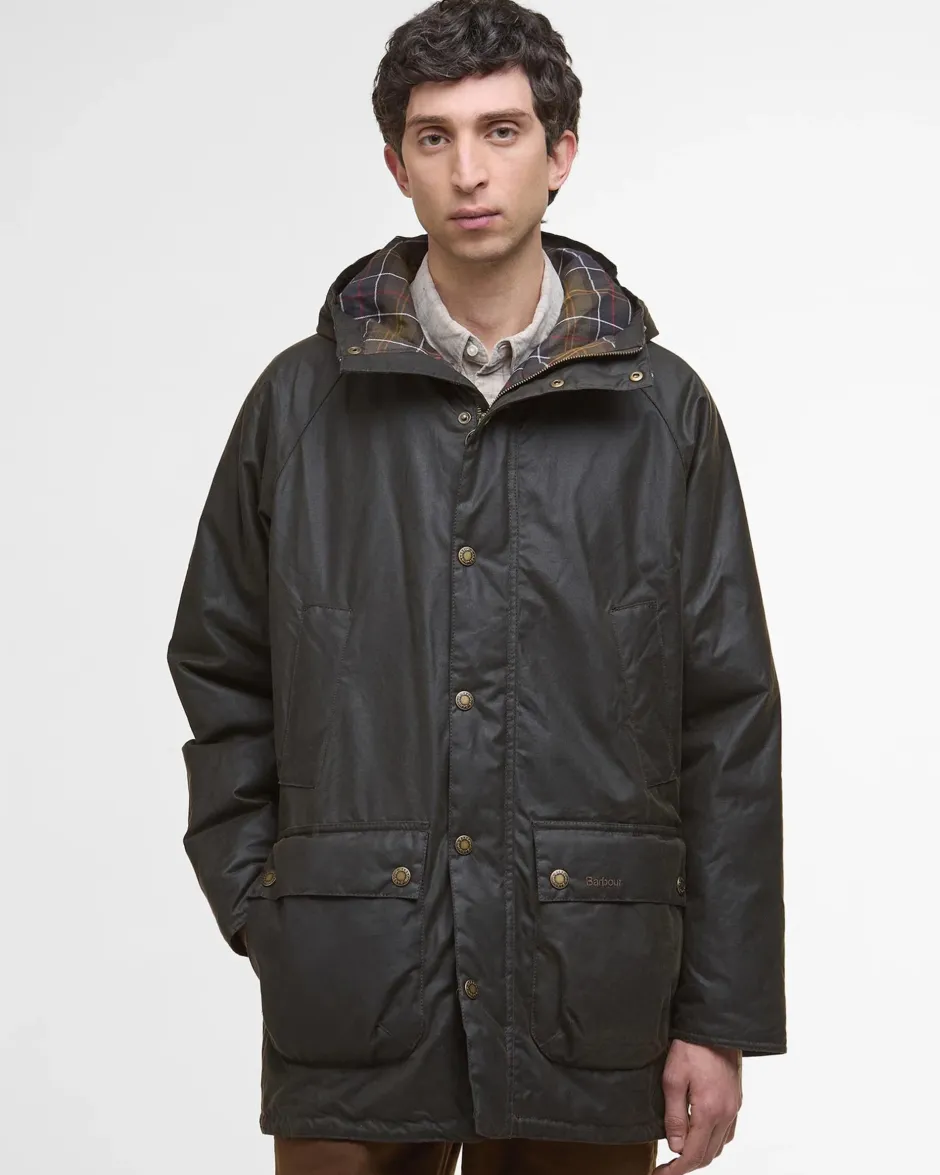 miesten vahapintainen parkatakki, Bedale Wax Parka>Barbour Discount