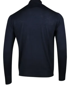 Black Blue Miesten Neulepusero, BASIC TURTLENECK>Black and Blue Online