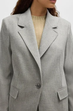 Naisten Bleiseri, JASOBANE BLAZER Vaaleanharmaa><noscript><img width=