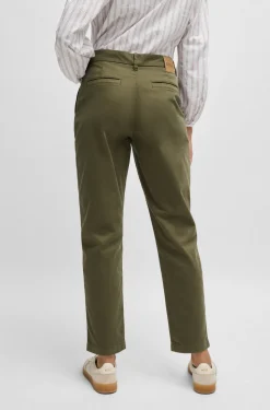 Naisten Housut, TACHINI2-D PANT Armeijanvihreä>BOSS Orange Outlet