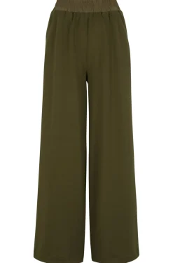 naisten housut, ECARA JERSEY PANT Armeijanvihreä><noscript><img width=