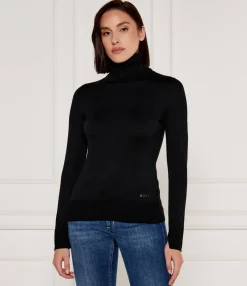 naisten neulepusero, FIDDIE KNIT>BOSS Orange New