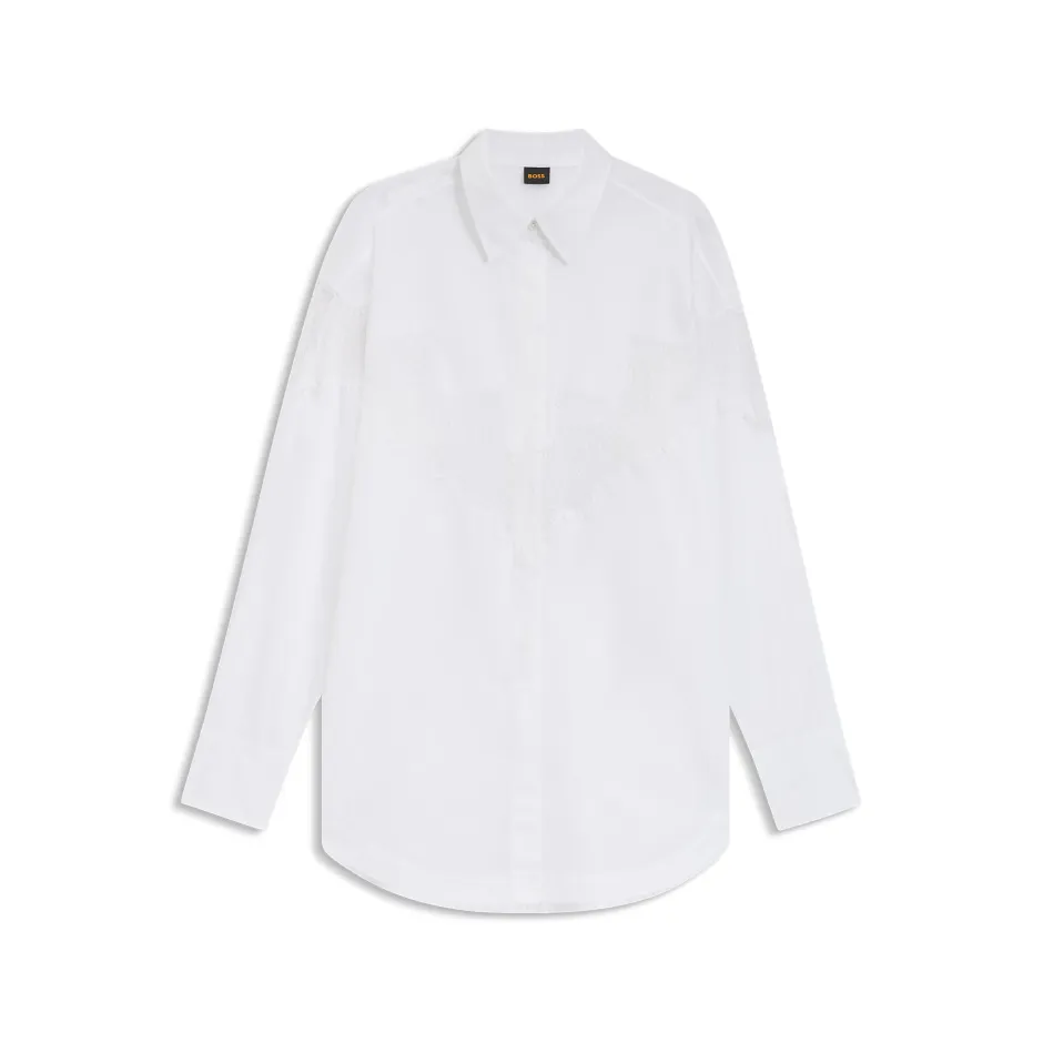 naisten paitapusero, BOSTUNA BLOUSE>BOSS Orange Sale