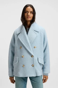 naisten takki Cabani Coat,>BOSS Orange