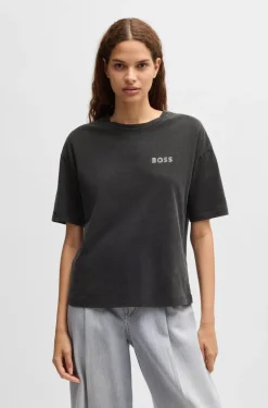 naisten t-paita, EVI T-SHIRT>BOSS Orange