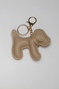 Avaimenperä CHARM DOG LT.BEIGE>Bow 19 Outlet