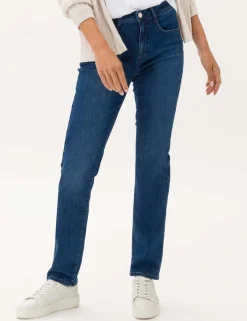 naisten farkut, CAROLA Sininen, Indigo>Brax Online