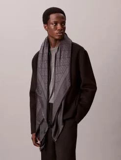 huivi TONAL AOP MODAL LW SQUARE SCARF,>Calvin Klein Accessories Hot