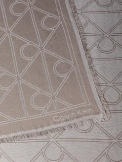 unisex huivi Emblem AOP Contrast LW Square,>Calvin Klein Accessories Clearance