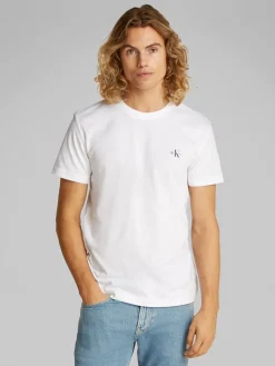 Miesten T-paita MONOGRAM T-SHIRT>Calvin Klein Jeans Outlet