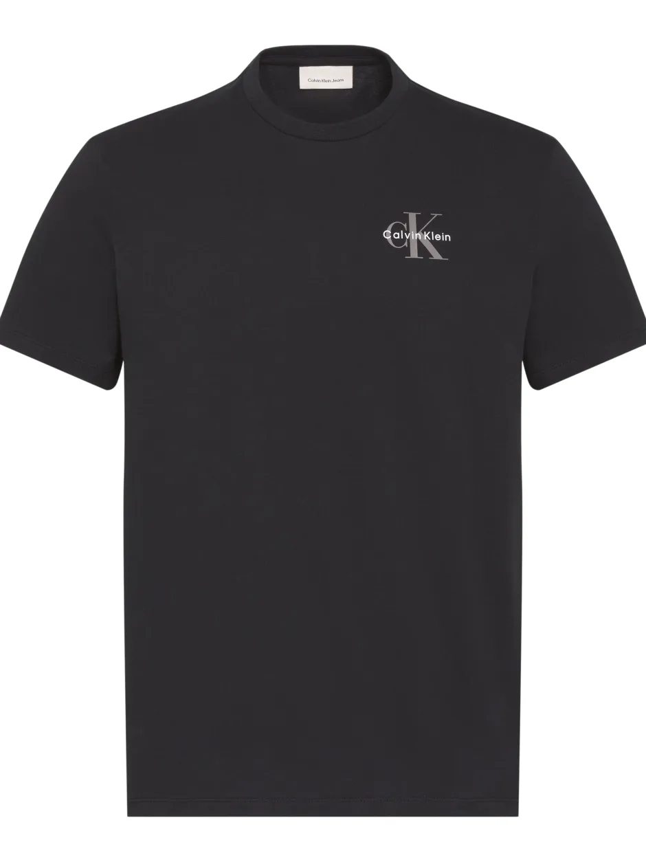 miesten t-paita SS 30S Jersey Classic Micro Mono,>Calvin Klein Jeans Online