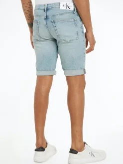 miesten shortsit, SLIM SHORTS Sininen, Indigo>Calvin Klein Jeans Discount