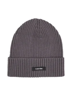 Miesten Pipo CLASSIC COTTON RIB BEANIE,>Calvin Klein Jeans Outlet
