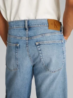 miesten shortsit, SLIM SHORT 1A4 MID BLUE Sininen, Indigo><noscript><img width=