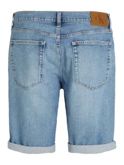 miesten shortsit, SLIM SHORT 1A4 MID BLUE Sininen, Indigo><noscript><img width=