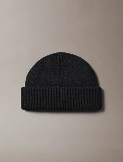 miesten pipo, PATCH CHUNKY RIB COTTON DOCKER B>Calvin Klein Jeans Hot