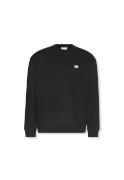 miesten collegepaita, LS EU 350TERRY BADGE CN SWEATSHIRT>Calvin Klein Jeans