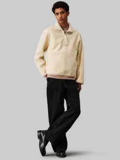 Miesten Sherpa, HALF ZIP SHERPA>Calvin Klein Jeans