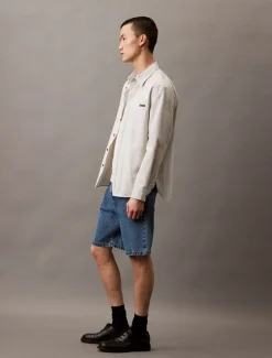 miesten shortsit, 90S MID BLUE STONE SHORT Indigo><noscript><img width=