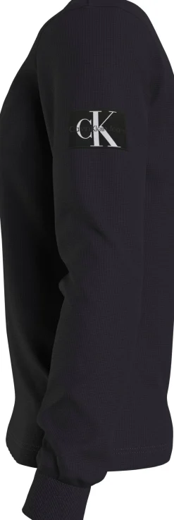 Miesten Paita, MONOLOGO BADGE WAFFLE LS TEE><noscript><img width=