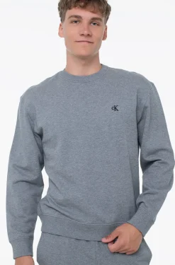 miesten collegepaita, LS EU 350TERRY MONOGRAM CN SWEATER>Calvin Klein Jeans New