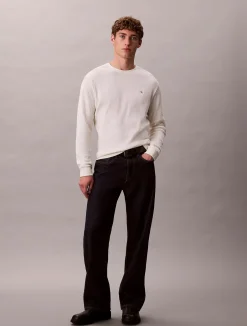 miesten college, LS WAFFLE LS TEE>Calvin Klein Jeans Sale