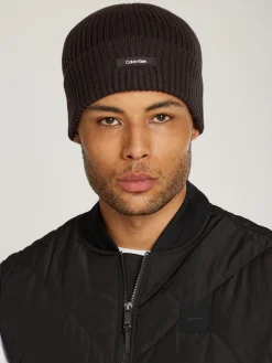 Miesten Pipo, K CLASSIC COTTON RIB BEANIE>Calvin Klein Jeans Best