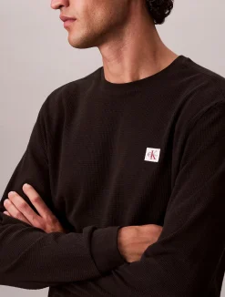 miesten college, LS WAFFLE LS TEE><noscript><img width=