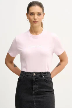 naisten t-paita SS CLASSIC FOIL CALVIN KLEIN TEE,>Calvin Klein Jeans Best