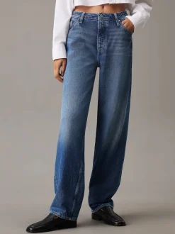 naisten farkut, Indigo>Calvin Klein Jeans Hot