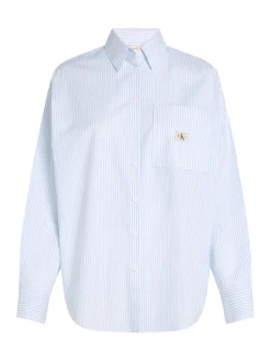 naisten paitapusero, WOVEN LABEL RELAXED SHIRT><noscript><img width=