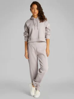 naisten college, RAISED EMBROIDERY CK HOODIE><noscript><img width=