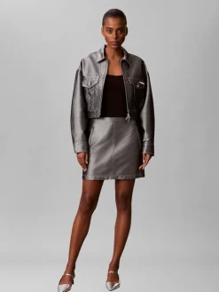 naisten hame A LINE SKIRT DENIM SHINE,>Calvin Klein Jeans Hot