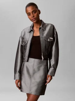 naisten hame A LINE SKIRT DENIM SHINE,>Calvin Klein Jeans Hot