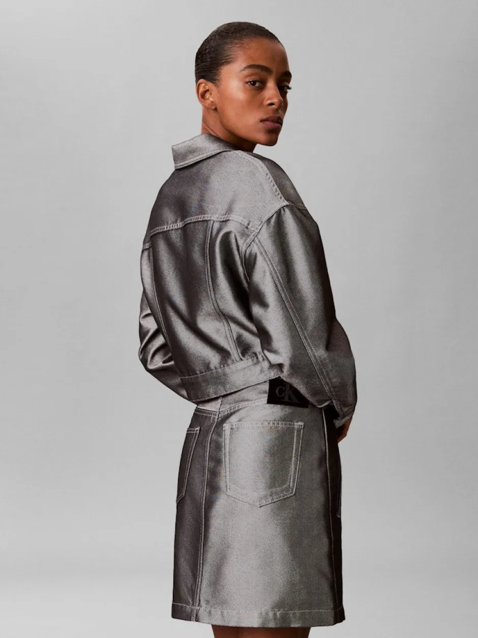 naisten hame A LINE SKIRT DENIM SHINE,>Calvin Klein Jeans Hot