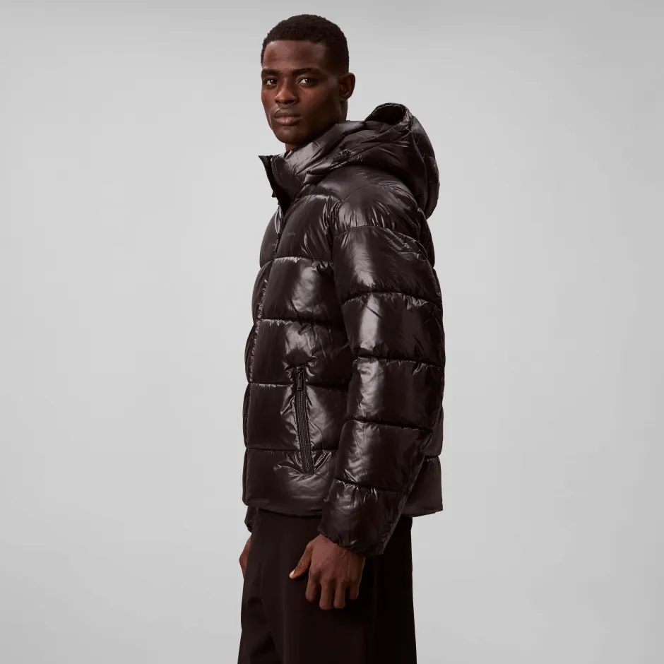 LS Glossy Channeled Puffer JKT,>Calvin Klein Menswear Hot