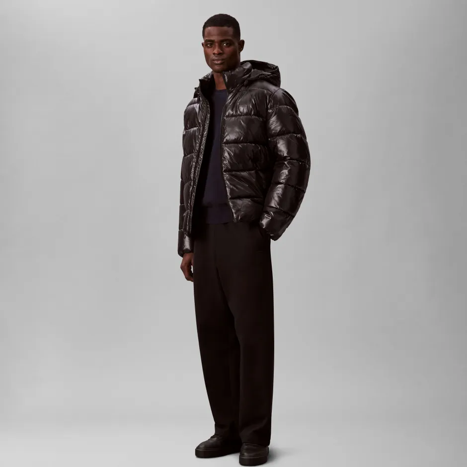 LS Glossy Channeled Puffer JKT,>Calvin Klein Menswear Hot