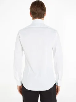 Miesten Kauluspaita, POPLIN STRECH SLIM SHIRT NOS>Calvin Klein Menswear Best