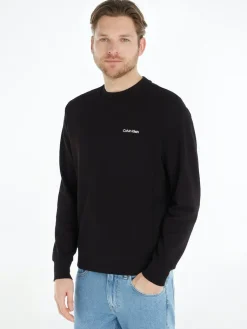 Miesten Collegepaita, MICRO LOGO REPREVE SWEATSHIRT NS>Calvin Klein Menswear Online