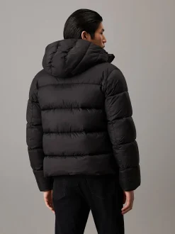 Miesten Takki, HOODED QUILT PUFFER>Calvin Klein Menswear