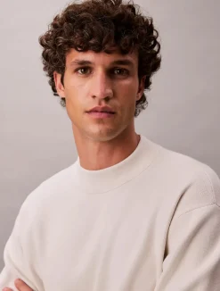 miesten neulepusero LS CK TECH KNIT QZ SWEATER 14GG,>Calvin Klein Menswear Online