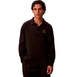 miesten paita LS Double Face Rib Polo,>Calvin Klein Menswear New