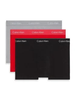 miesten bokserit, RELAXED FIT TRUNK 3 PACK>Calvin Klein New