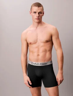 miesten bokserit 3-pack Brief Silver,>Calvin Klein Outlet