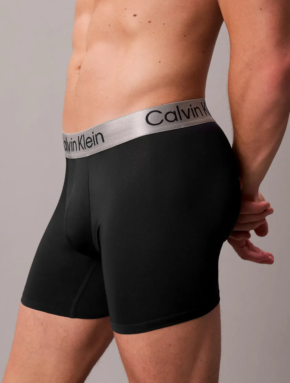 miesten bokserit 3-pack Brief Silver,>Calvin Klein Outlet