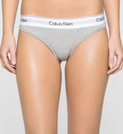 Naisten Alushousut, Thong Vaaleanharmaa>Calvin Klein Discount